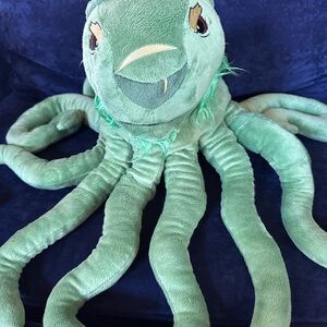 Green Plush Octopus Toy